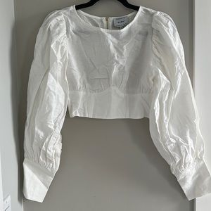 NWT sabo skirt cropped top